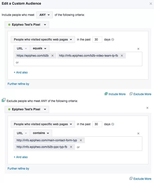 Facebook Custom Audience 2